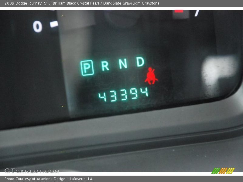 Brilliant Black Crystal Pearl / Dark Slate Gray/Light Graystone 2009 Dodge Journey R/T