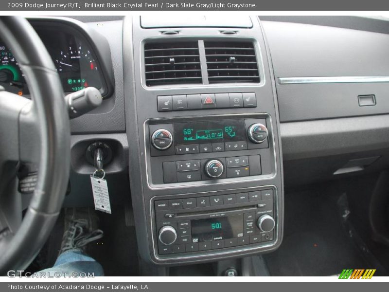 Brilliant Black Crystal Pearl / Dark Slate Gray/Light Graystone 2009 Dodge Journey R/T
