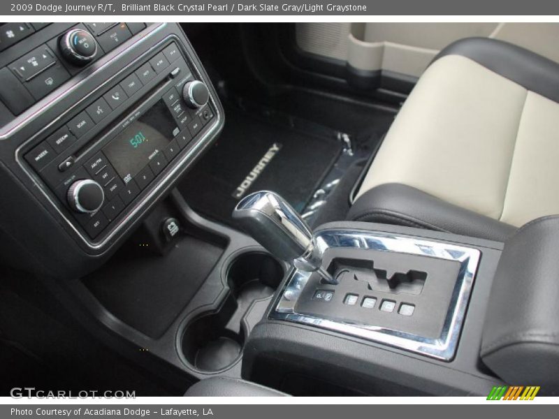Brilliant Black Crystal Pearl / Dark Slate Gray/Light Graystone 2009 Dodge Journey R/T