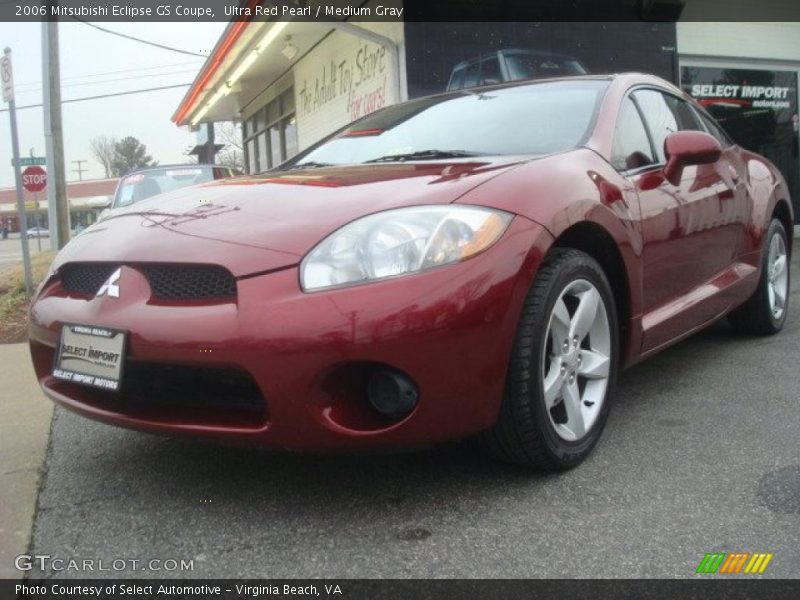 Ultra Red Pearl / Medium Gray 2006 Mitsubishi Eclipse GS Coupe