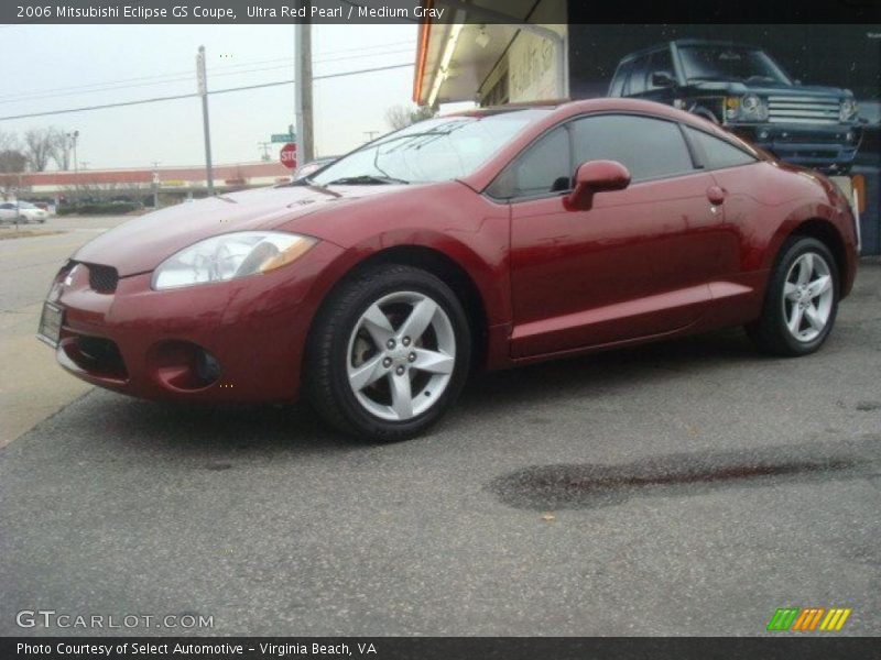 Ultra Red Pearl / Medium Gray 2006 Mitsubishi Eclipse GS Coupe
