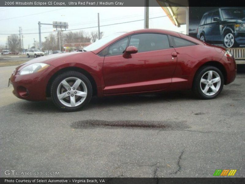 Ultra Red Pearl / Medium Gray 2006 Mitsubishi Eclipse GS Coupe