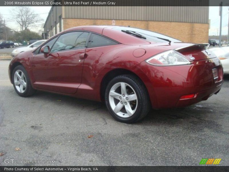 Ultra Red Pearl / Medium Gray 2006 Mitsubishi Eclipse GS Coupe