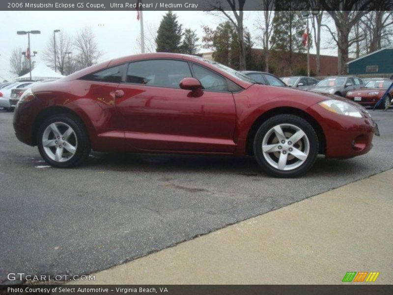 Ultra Red Pearl / Medium Gray 2006 Mitsubishi Eclipse GS Coupe