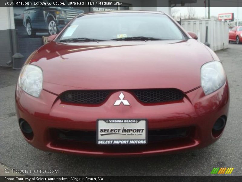 Ultra Red Pearl / Medium Gray 2006 Mitsubishi Eclipse GS Coupe