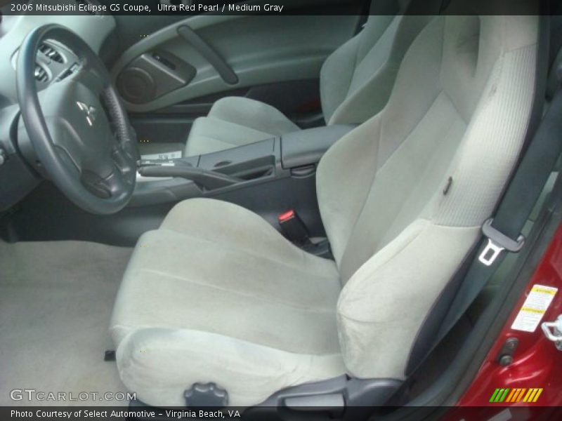 Ultra Red Pearl / Medium Gray 2006 Mitsubishi Eclipse GS Coupe