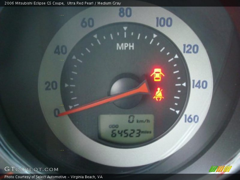 Ultra Red Pearl / Medium Gray 2006 Mitsubishi Eclipse GS Coupe