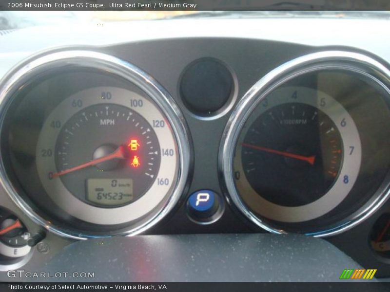 Ultra Red Pearl / Medium Gray 2006 Mitsubishi Eclipse GS Coupe