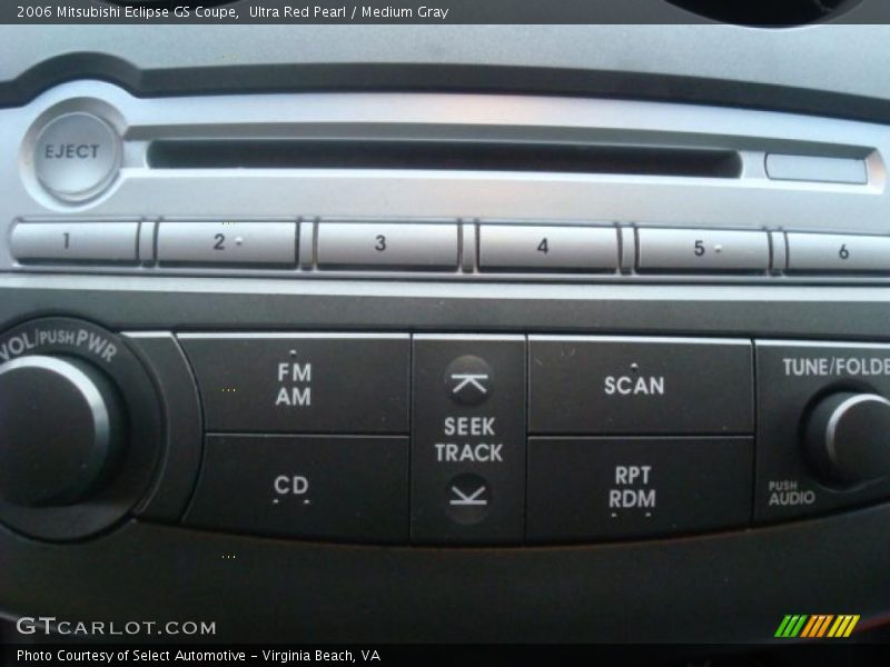 Ultra Red Pearl / Medium Gray 2006 Mitsubishi Eclipse GS Coupe