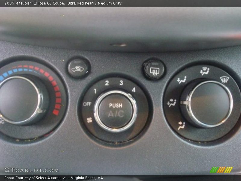 Ultra Red Pearl / Medium Gray 2006 Mitsubishi Eclipse GS Coupe
