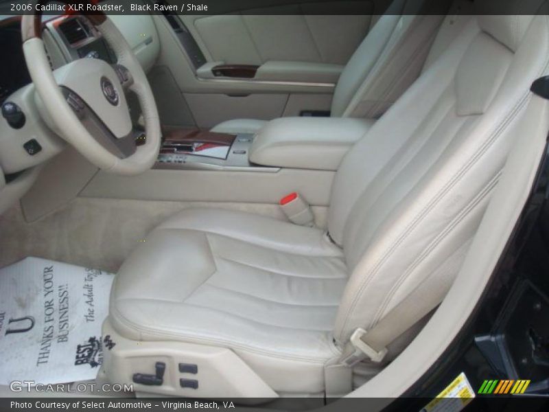  2006 XLR Roadster Shale Interior