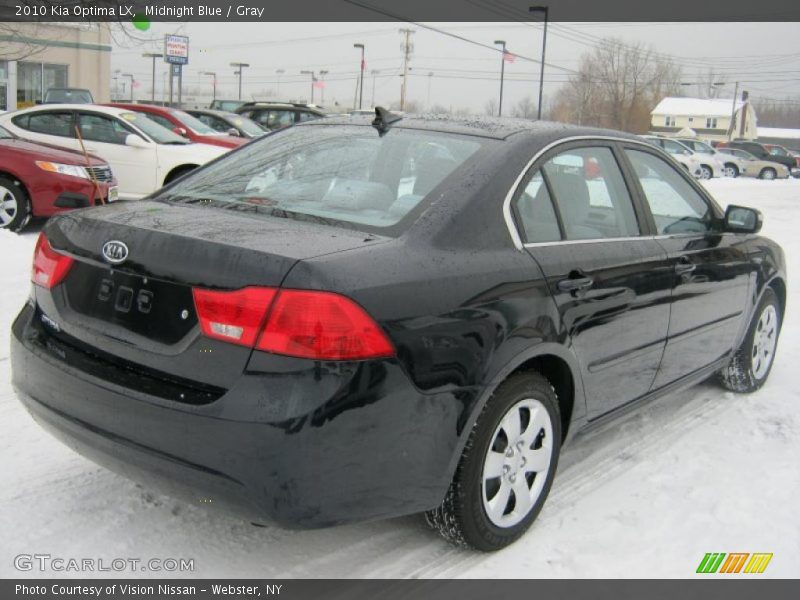 Midnight Blue / Gray 2010 Kia Optima LX