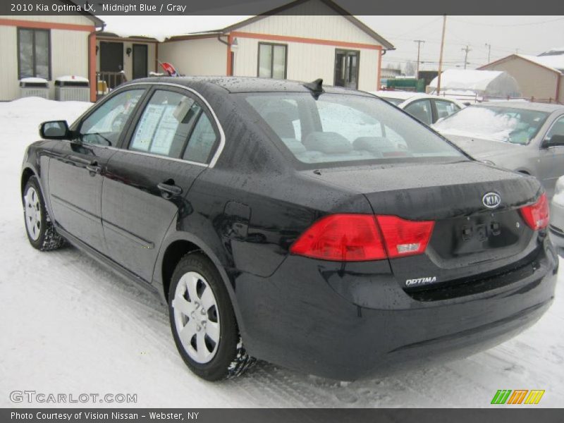 Midnight Blue / Gray 2010 Kia Optima LX