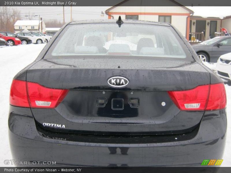 Midnight Blue / Gray 2010 Kia Optima LX