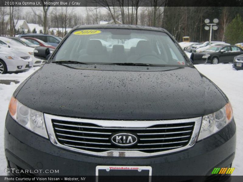 Midnight Blue / Gray 2010 Kia Optima LX
