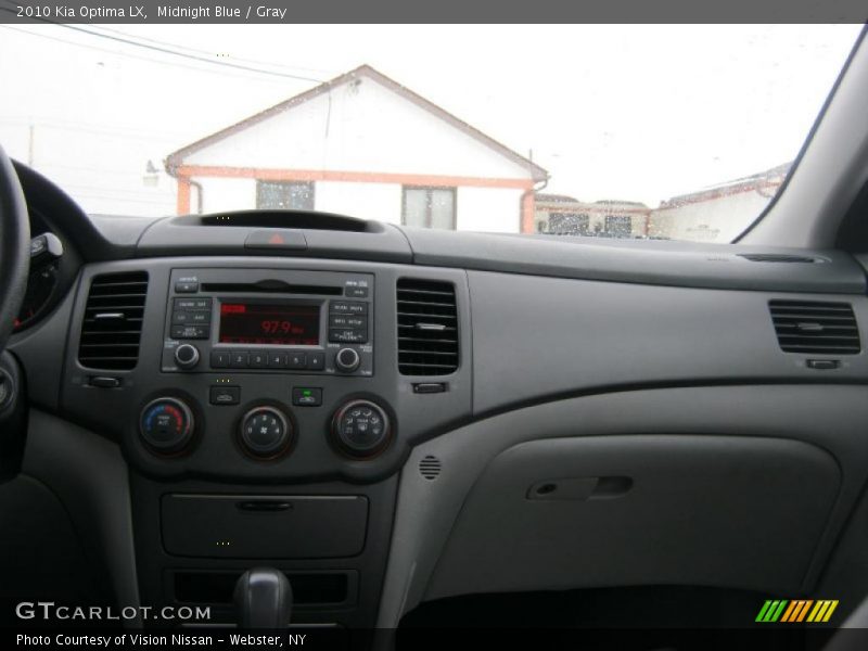 Midnight Blue / Gray 2010 Kia Optima LX