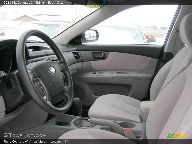 Midnight Blue / Gray 2010 Kia Optima LX