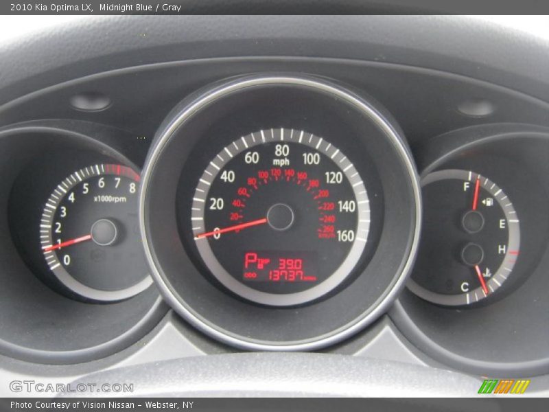 Midnight Blue / Gray 2010 Kia Optima LX