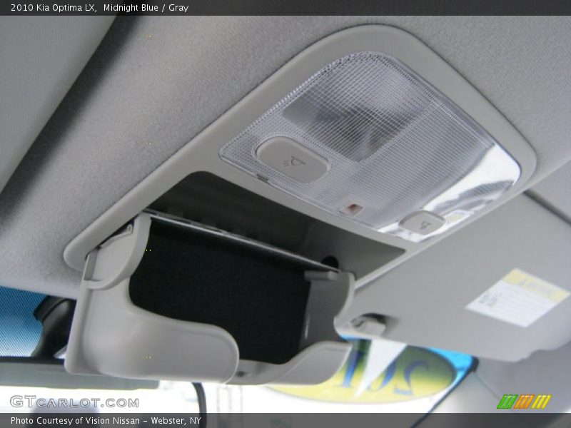 Midnight Blue / Gray 2010 Kia Optima LX