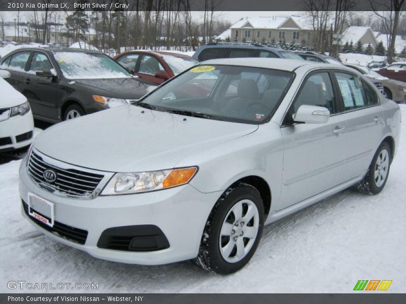 Bright Silver / Gray 2010 Kia Optima LX