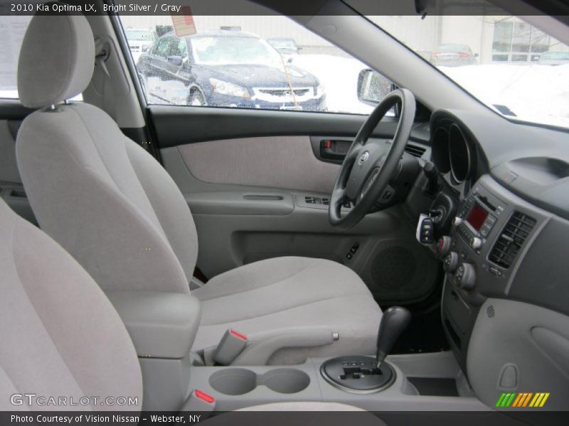 Bright Silver / Gray 2010 Kia Optima LX