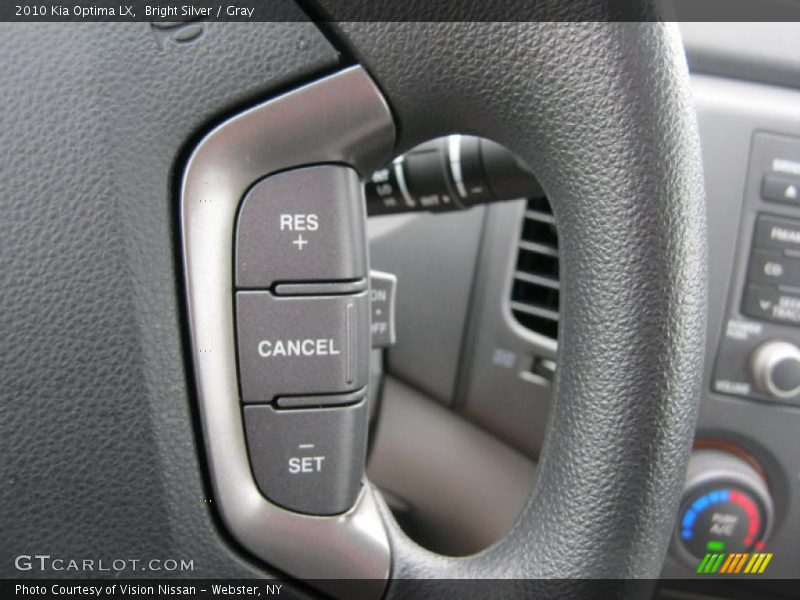 Bright Silver / Gray 2010 Kia Optima LX