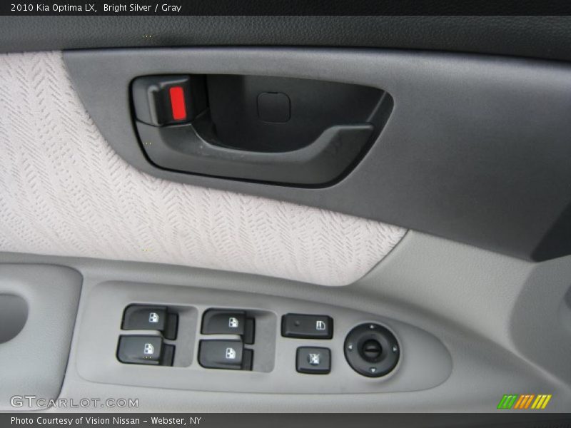 Bright Silver / Gray 2010 Kia Optima LX