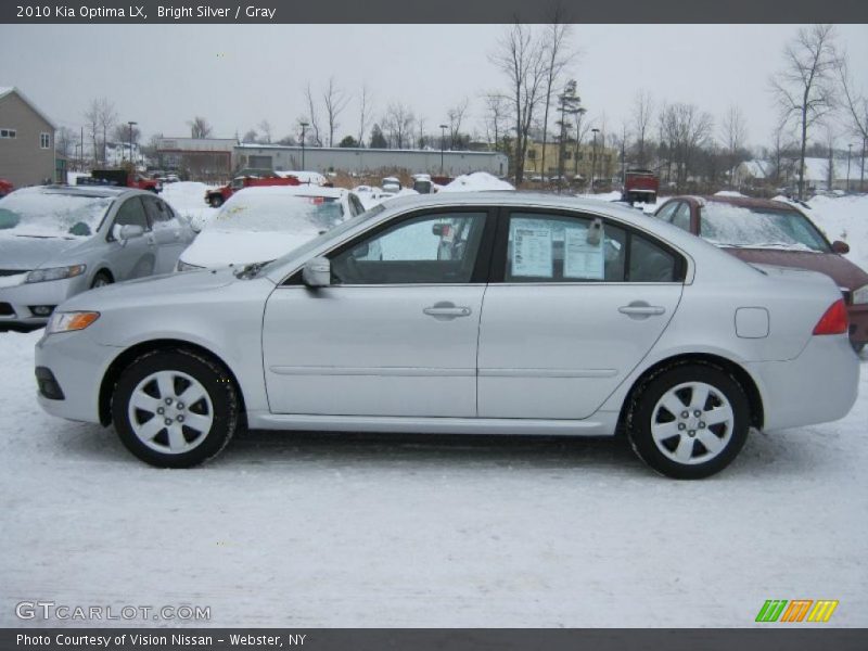 Bright Silver / Gray 2010 Kia Optima LX