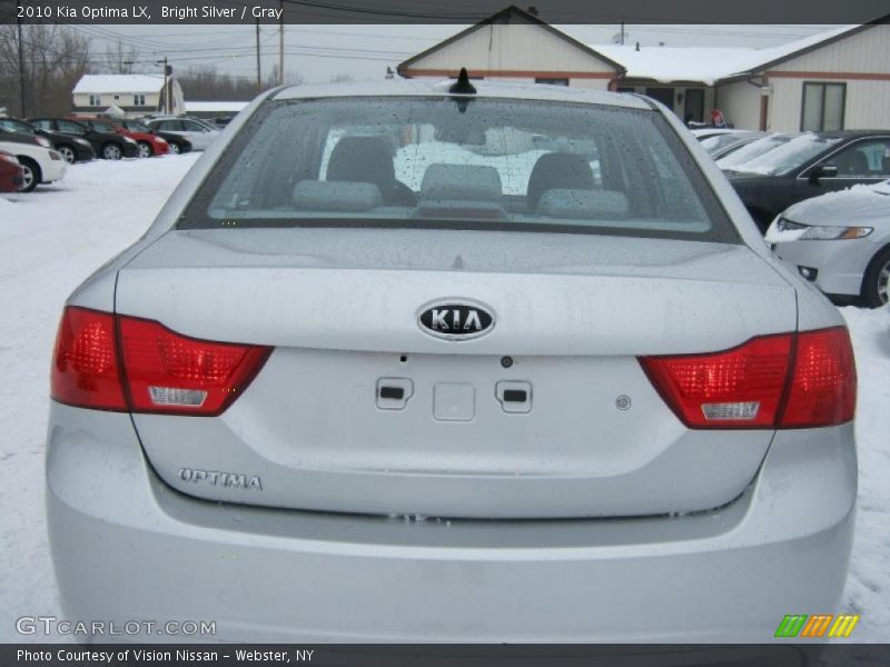 Bright Silver / Gray 2010 Kia Optima LX