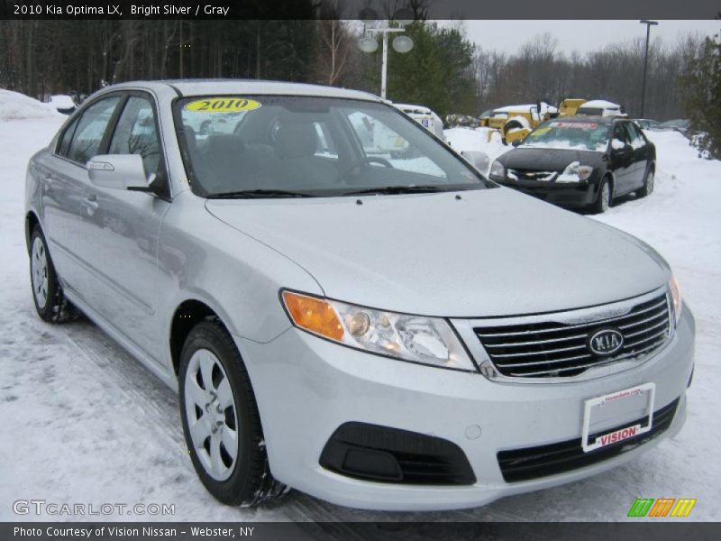Bright Silver / Gray 2010 Kia Optima LX
