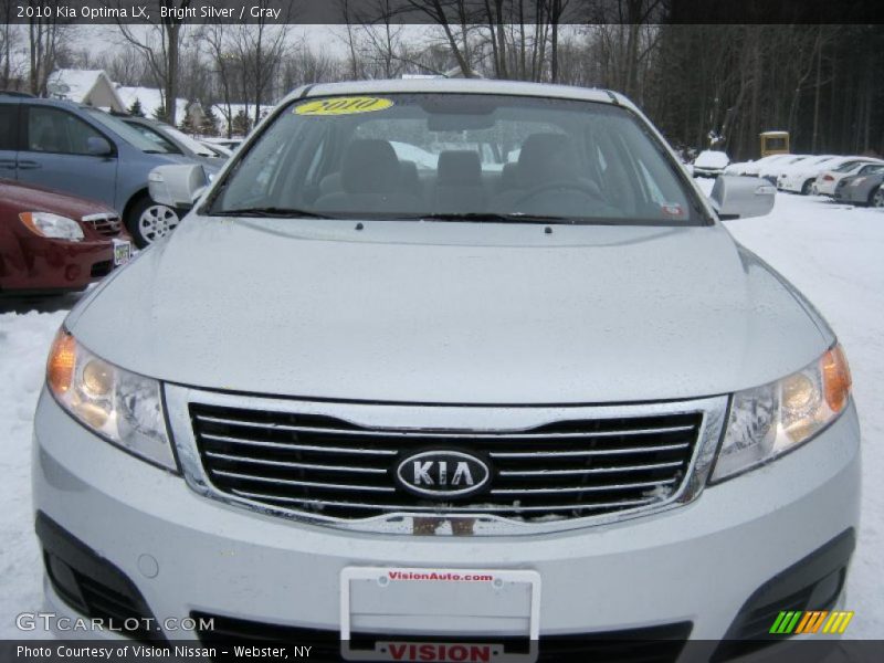 Bright Silver / Gray 2010 Kia Optima LX