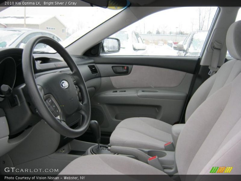 Bright Silver / Gray 2010 Kia Optima LX