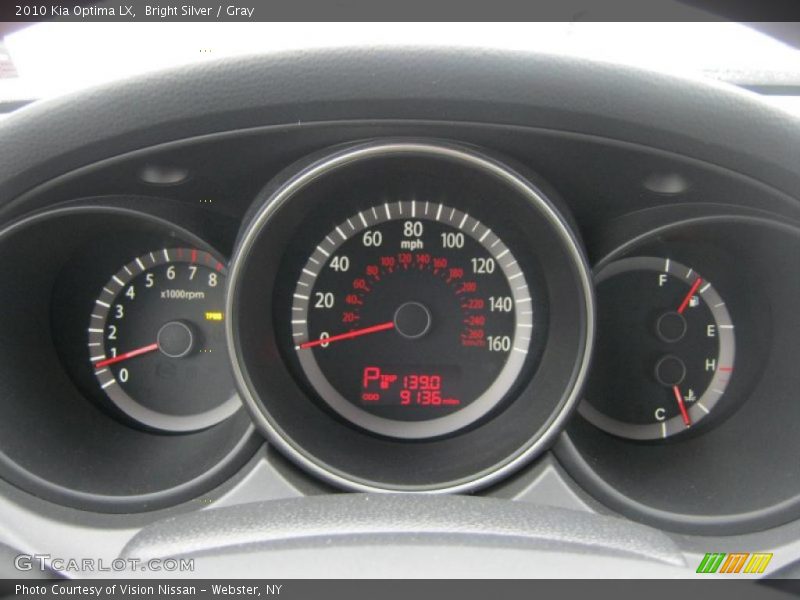 Bright Silver / Gray 2010 Kia Optima LX