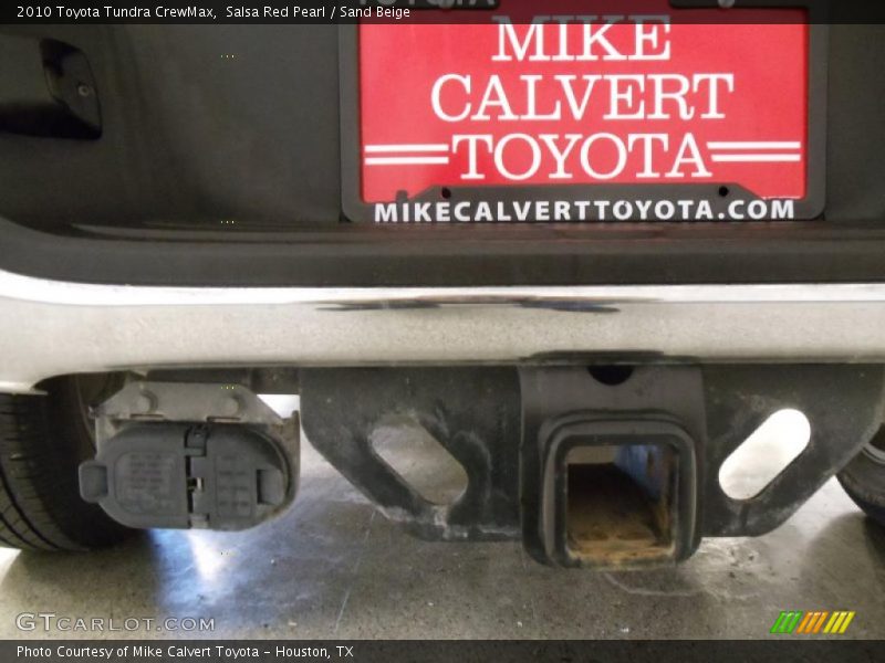 Salsa Red Pearl / Sand Beige 2010 Toyota Tundra CrewMax