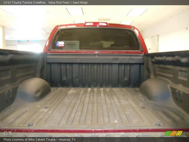 Salsa Red Pearl / Sand Beige 2010 Toyota Tundra CrewMax