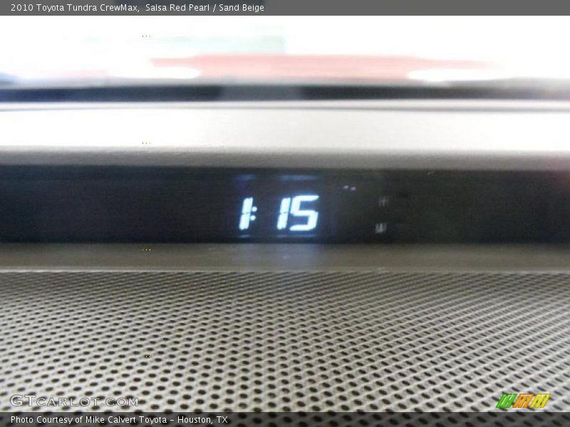 Salsa Red Pearl / Sand Beige 2010 Toyota Tundra CrewMax