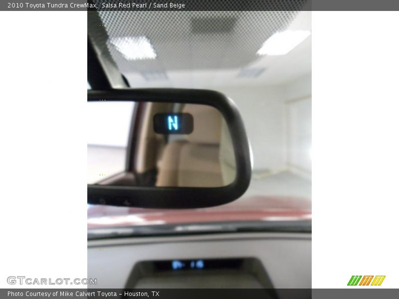 Salsa Red Pearl / Sand Beige 2010 Toyota Tundra CrewMax