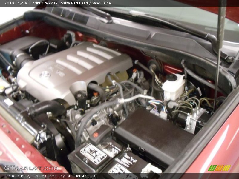 Salsa Red Pearl / Sand Beige 2010 Toyota Tundra CrewMax