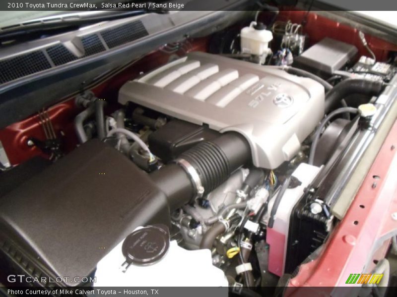  2010 Tundra CrewMax Engine - 5.7 Liter i-Force DOHC 32-Valve Dual VVT-i V8