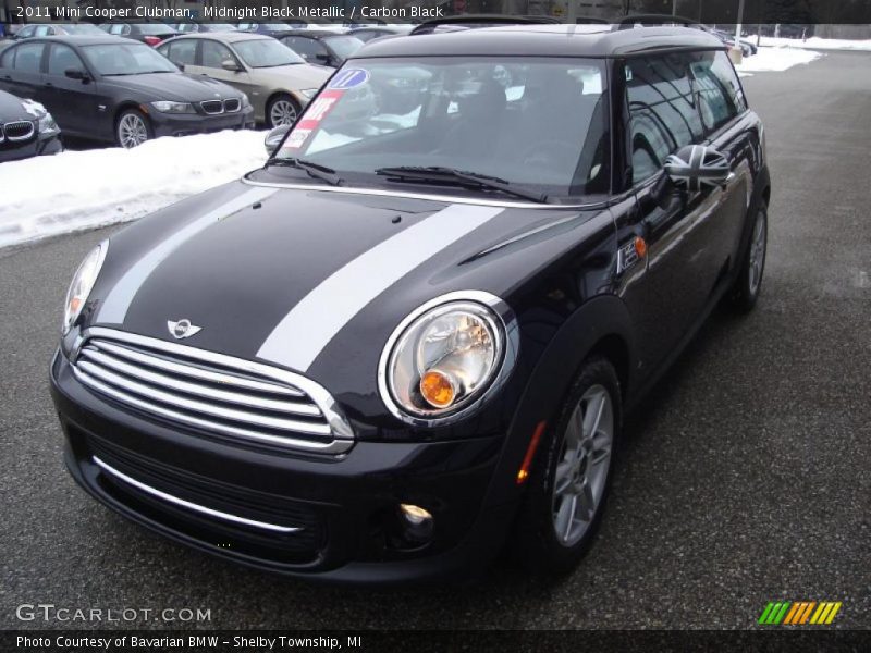 Midnight Black Metallic / Carbon Black 2011 Mini Cooper Clubman