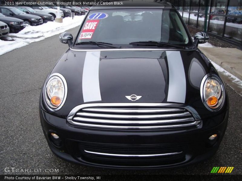 Midnight Black Metallic / Carbon Black 2011 Mini Cooper Clubman