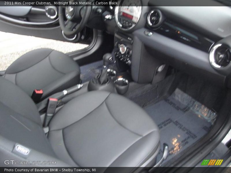 Midnight Black Metallic / Carbon Black 2011 Mini Cooper Clubman