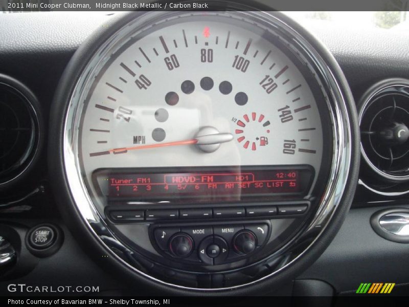  2011 Cooper Clubman Clubman Gauges