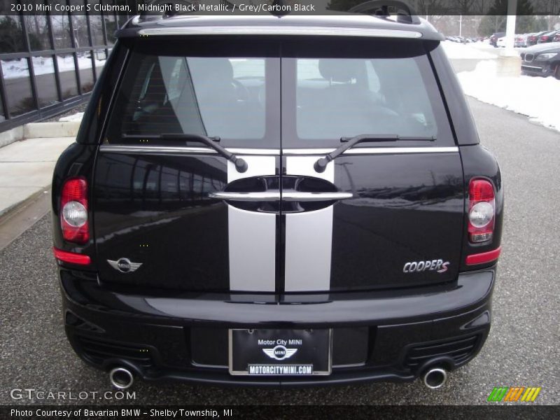 Midnight Black Metallic / Grey/Carbon Black 2010 Mini Cooper S Clubman
