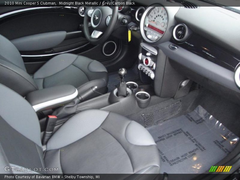  2010 Cooper S Clubman Grey/Carbon Black Interior