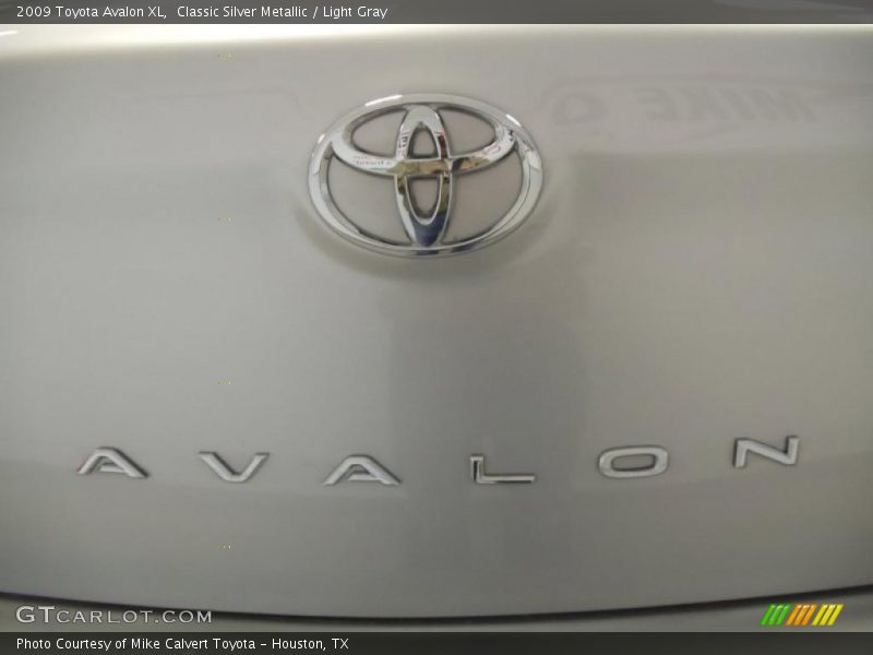 Classic Silver Metallic / Light Gray 2009 Toyota Avalon XL