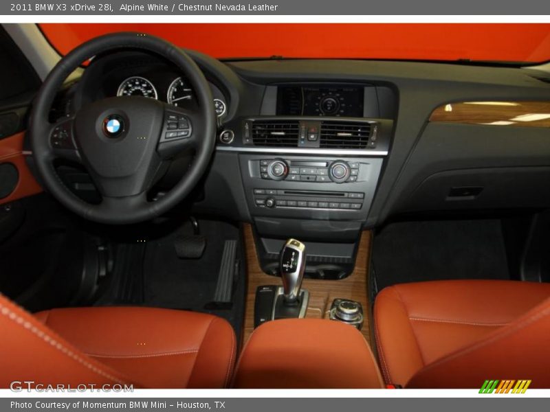 Dashboard of 2011 X3 xDrive 28i
