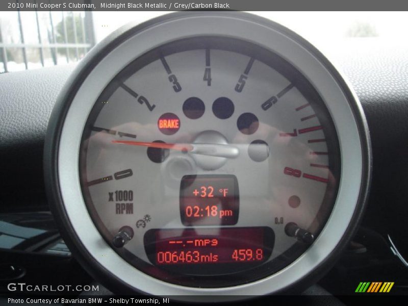 Midnight Black Metallic / Grey/Carbon Black 2010 Mini Cooper S Clubman