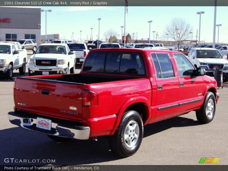  2001 S10 LS Crew Cab 4x4 Victory Red