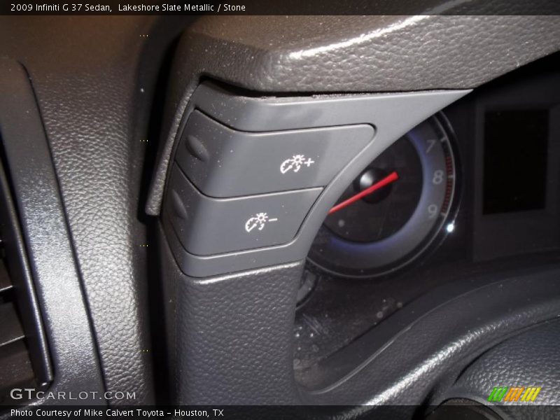 Lakeshore Slate Metallic / Stone 2009 Infiniti G 37 Sedan